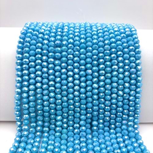 8 mm Kristal Boncuk 1 Dizi