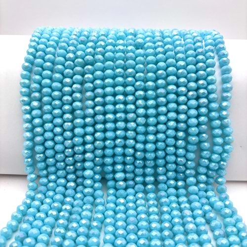 8 mm Kristal Boncuk 1 Dizi