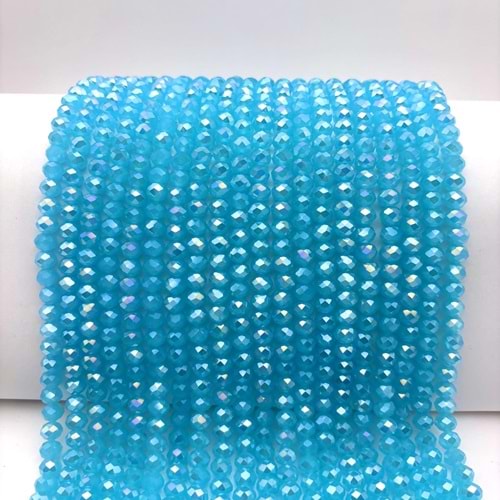 8 mm Kristal Boncuk 1 Dizi