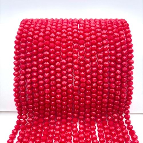 8 mm Kristal Boncuk 1 Dizi