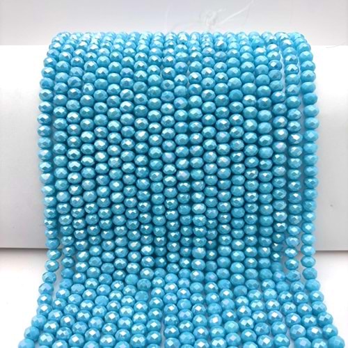 8 mm Kristal Boncuk 1 Dizi