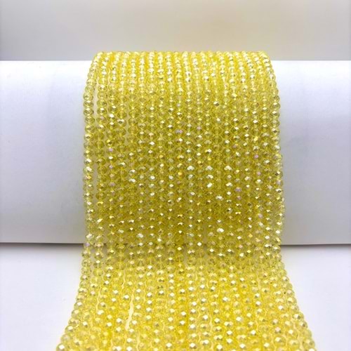 6 mm Kristal Boncuk 1 Dizi