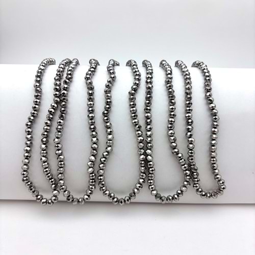 6 mm Kristal Boncuk 1 Dizi