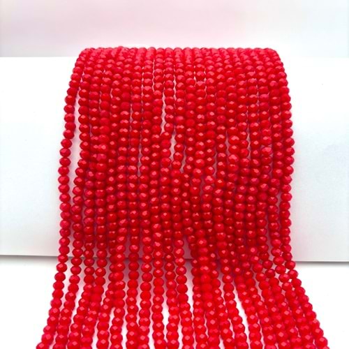 6 mm Kristal Boncuk 1 Dizi