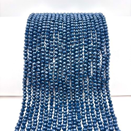 6 mm Kristal Boncuk 1 Dizi