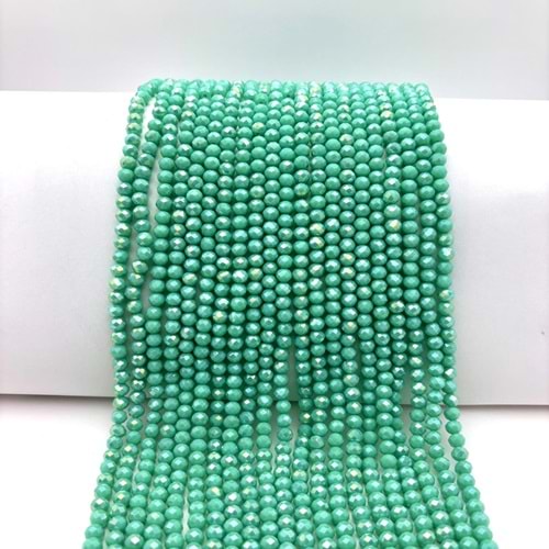 6 mm Kristal Boncuk 1 Dizi