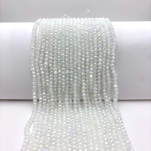 6 mm Kristal Boncuk 1 Dizi