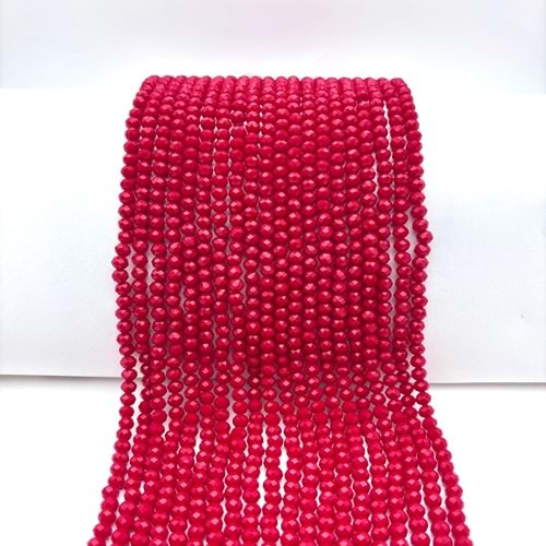 6 mm Kristal Boncuk 1 Dizi