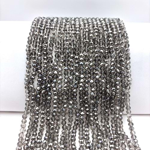 6 mm Kristal Boncuk 1 Dizi