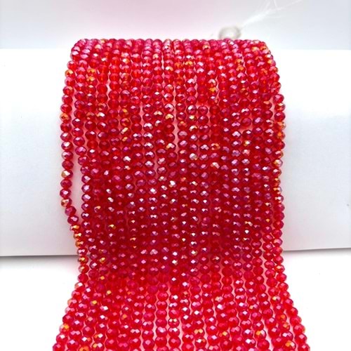 6 mm Kristal Boncuk 1 Dizi