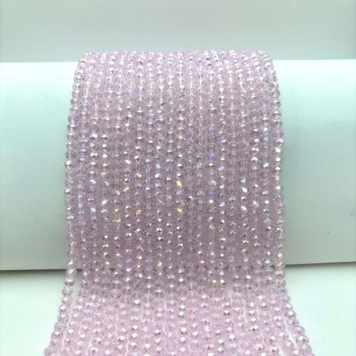 6 mm Kristal Boncuk 1 Dizi