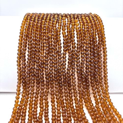 6 mm Kristal Boncuk 1 Dizi