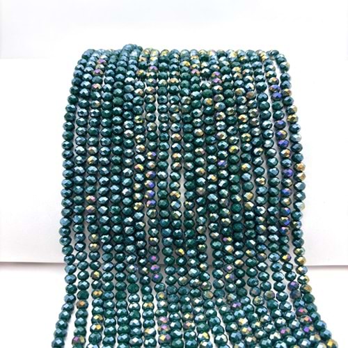 6 mm Kristal Boncuk 1 Dizi