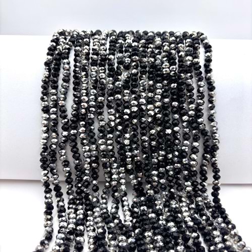 6 mm Kristal Boncuk 1 Dizi