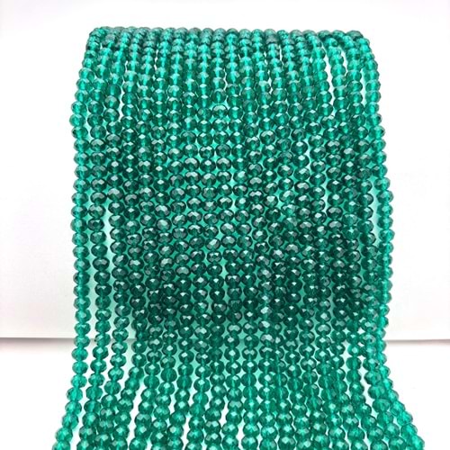 6 mm Kristal Boncuk 1 Dizi