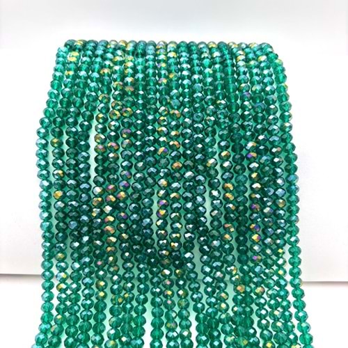 6 mm Kristal Boncuk 1 Dizi