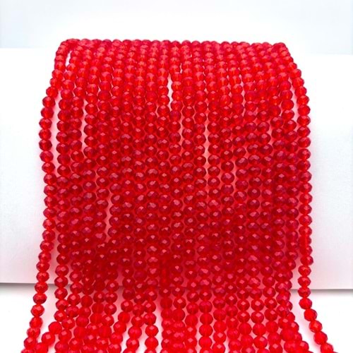 6 mm Kristal Boncuk 1 Dizi