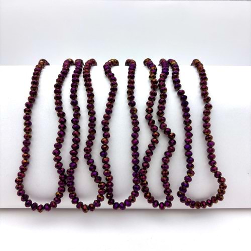 6 mm Kristal Boncuk 1 Dizi