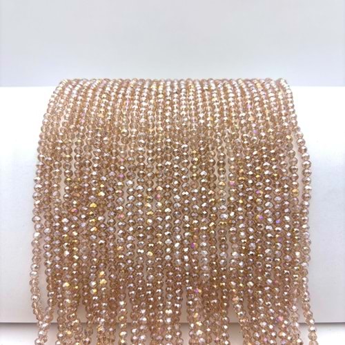 4 mm Kristal Boncuk 1 Dizi