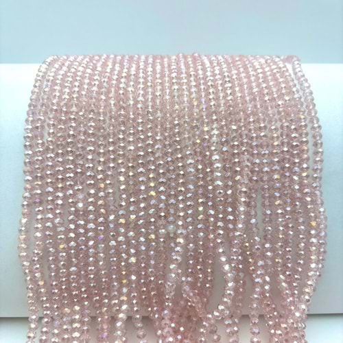 4 mm Kristal Boncuk 1 Dizi