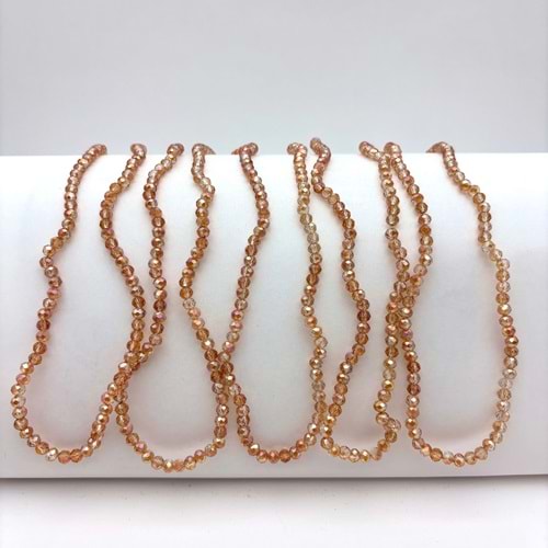 4 mm Kristal Boncuk 1 Dizi