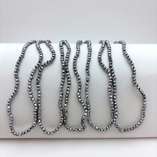 4 mm Kristal Boncuk 1 Dizi