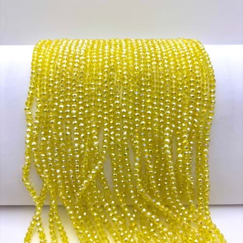 4 mm Kristal Boncuk 1 Dizi