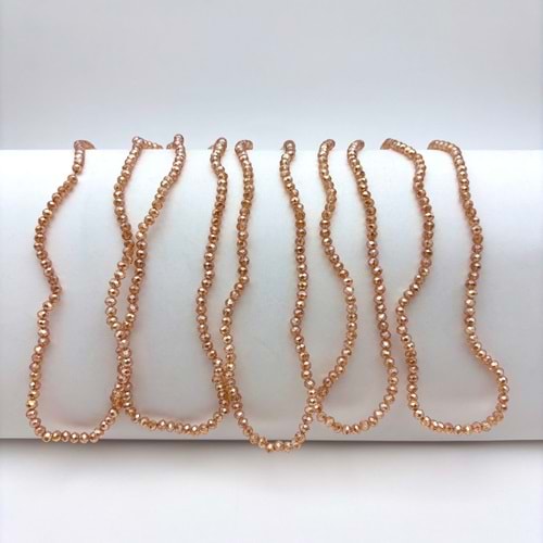 4 mm Kristal Boncuk 1 Dizi