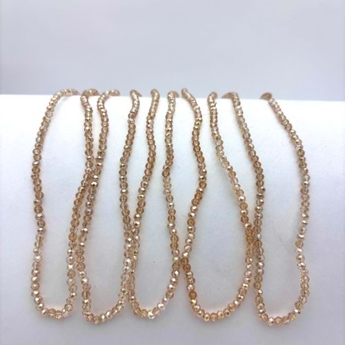 2 mm Kristal Boncuk 1 Dizi