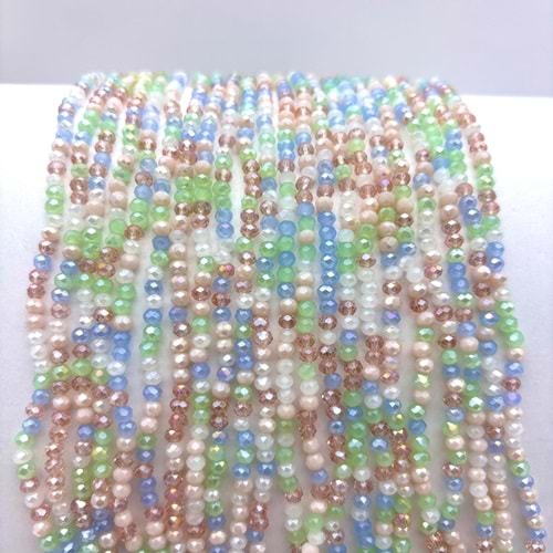 2 mm Kristal Boncuk 1 Dizi