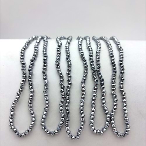 3 mm Kristal Boncuk 1 Dizi