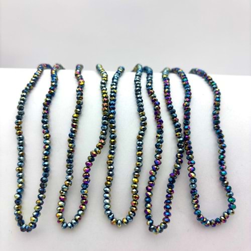 3 mm Kristal Boncuk 1 Dizi