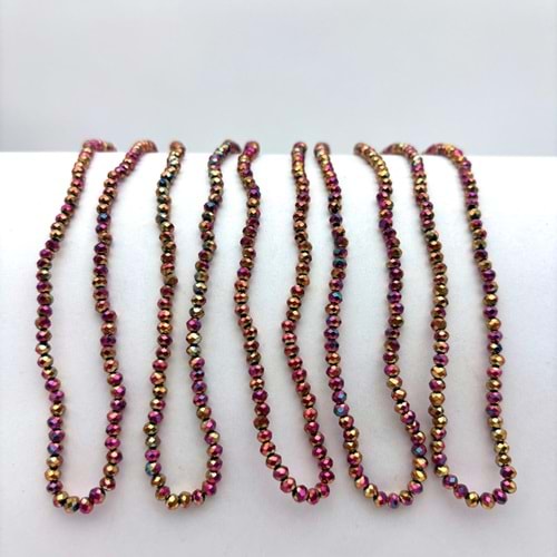 3 mm Kristal Boncuk 1 Dizi