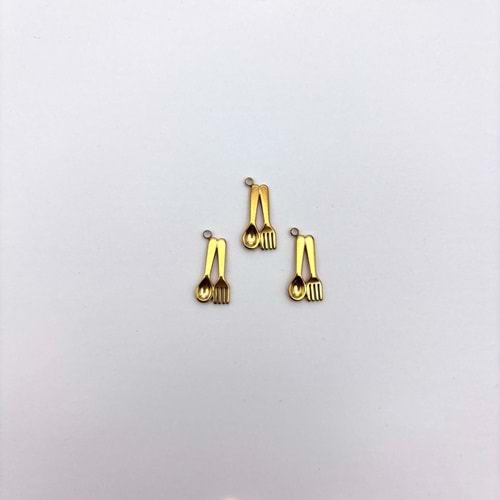 Çelik Kolye Ucu 1 Adet