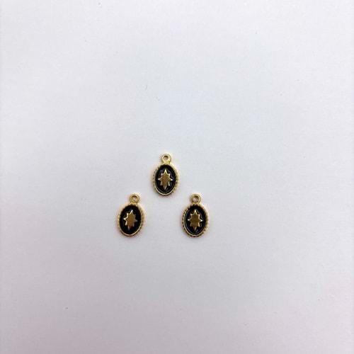 Çelik Kolye Ucu 1 Adet