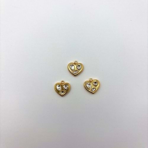 Çelik Kolye Ucu 1 Adet