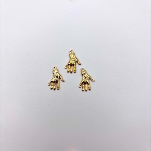 Çelik Kolye Ucu 1 Adet