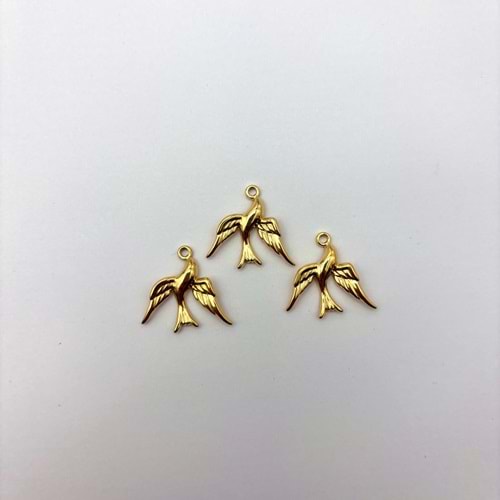 Çelik Kolye Ucu 1 Adet