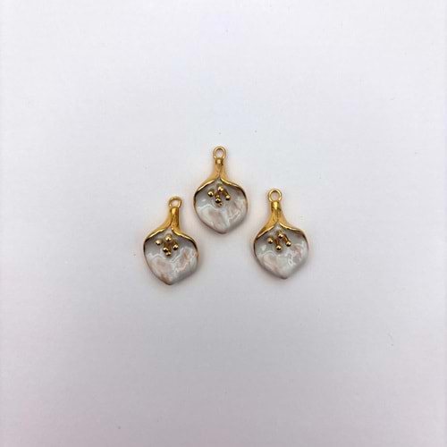 Çelik Kolye Ucu 1 Adet