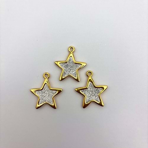 Çelik Kolye Ucu 1 Adet