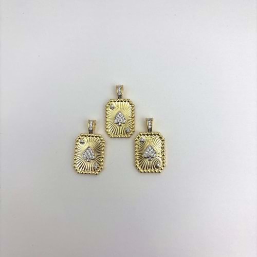 Kaplama Kolye Ucu 1 Adet