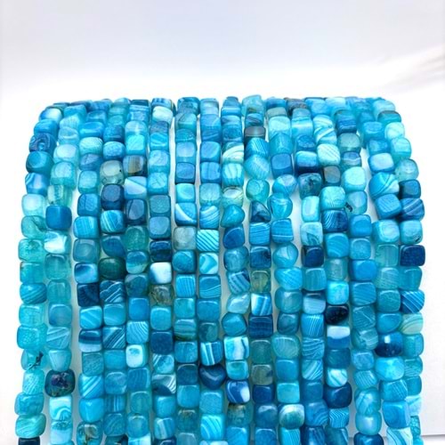 Doğal Taş Akik Küp Kesim 1 Dizi