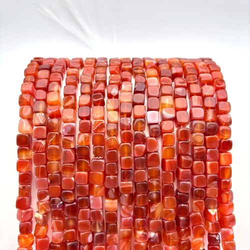 Doğal Taş Akik Küp Kesim 1 Dizi