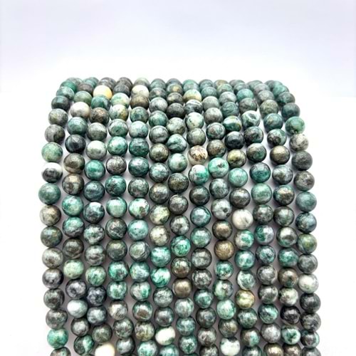 Doğal Taş Azurit 8 mm 1 Dizi