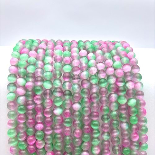 Doğal Taş Selenit 8 mm 1 Dizi