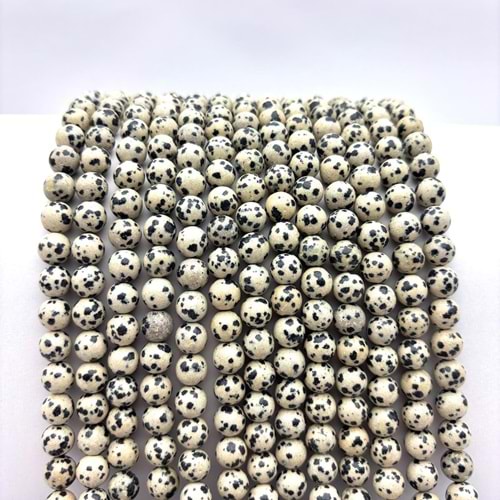 Doğal Taş Jasper 8 mm 1 Dizi