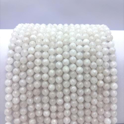 Doğal Taş Ay Taşı 8 mm 1 Dizi