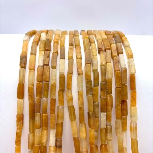 Doğal Taş Boru Kesim Karnelyan Akik 1 Dizi