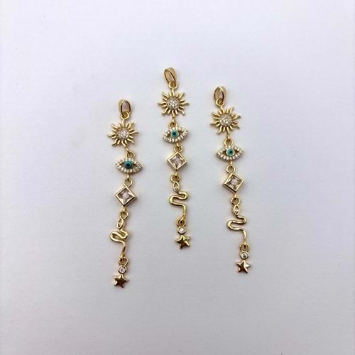 Kaplama Kolye Ucu 1 Adet