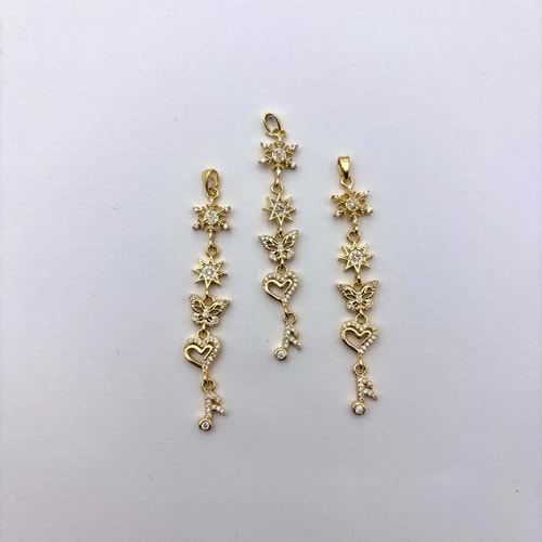 Kaplama Kolye Ucu 1 Adet